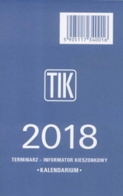 Kalendarz 2018 TIK Wkładka kieszonkowa - Opracowanie zbiorowe