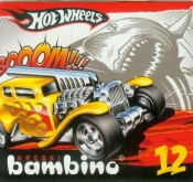 Kredki bambino Hot Wheels 12 kolorów - <br />