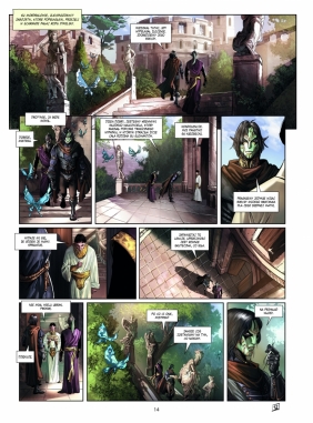 Świat Akwilonu. Elfy. Czarny jak krew. Tom 15 - Christophe Arleston