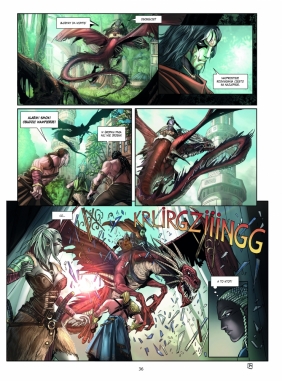 Świat Akwilonu. Elfy. Czarny jak krew. Tom 15 - Christophe Arleston