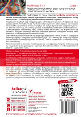 Kwalifikacja E.13 Projektowanie lokalnych sieci komputerowych i administrowanie sieciami część 1 - Halska Barbara, Bensel Paweł