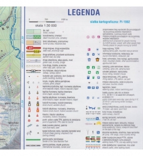 Tatry Polskie, 1:30 000 - mapa turystyczna (1565-2020)