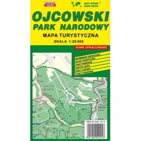 Ojcowski Park Narodowy mapa turystyczna 1:20 000