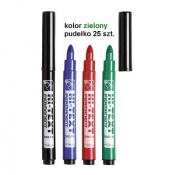 Marker permanentny Fibracolor Hi-Text Midi 580/PB, zielony 6,0 mm okrągła końcówka