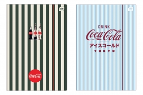 Teczka A4 z gumką Soft Touch Coca Cola, 1 szt