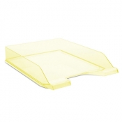 Szuflada na dokumenty Donau - żółty 346 mm x 254 mm x 60 mm (7470001-11)