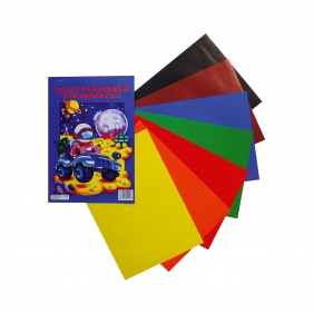 Zeszyt papierów kolorowych A5, błyszczących (32951)