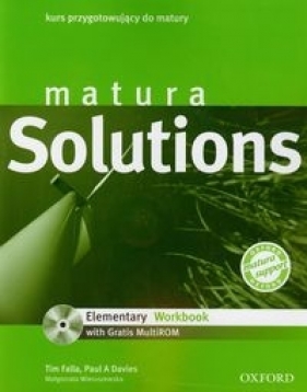 Matura Solutions Elementary Workbook z płytą CD - Falla Tim, Davies Paul