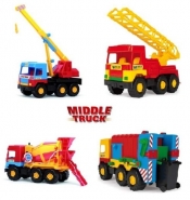 Middle Truck Dźwig, Straż, Śmieciarka, Betoniarka mix