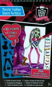 Monster High Moda Mały szkicownik (64001) - <br />
