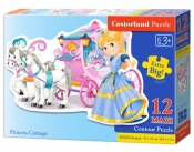 Puzzle maxi konturowe 12: Princess Carriage (120017)