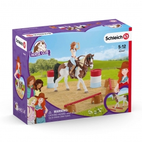 Schleich 42441 Horse Club Zestaw do jazdy westernowej Hannah