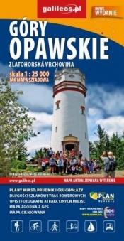 Mapa - Góry Opawskie 1: 25 000 w.2018 - Opracowanie zbiorowe