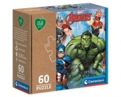 Clementoni, Puzzle Play For Future 60: Avengers (26101)