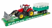 Traktor z przyczepą