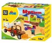 Klocki Blocki Mubi MyFarm 34 elementy (MU2001)