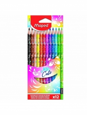 Kredki Mini Cute 12 kolorów MAPED
