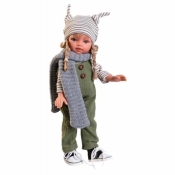 Lalka Emily w ogrodniczkach 33cm