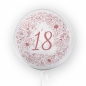 Tuban, balon 45 cm - 18-tka kwiaty (TB 3701)