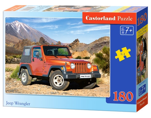 Puzzle Jeep Wrangler 180 elementów (018017)