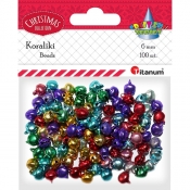 Koraliki, dzwoneczki metalowe (284845)