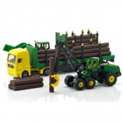 SIKU John Deere Zestaw Leśny (1801)