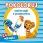 Pokoloruj zwierzaki z podwórka - Opracowanie zbiorowe