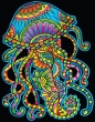 Kolorowanka Welwetowa Colorvelvet 47x35 cm Meduza