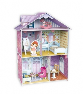 Puzzle 3D: Domek dla lalek Artist's Dollhouse - zestaw XL (306-21201)