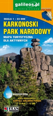 Karkonoski Park Narodowy - mapa laminowana - Opracowanie zbiorowe