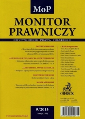 Monitor prawniczy 09/15 - <br />