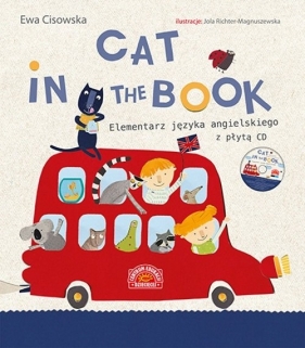 Cat in the book. Elementarz języka angielskiego + CD - Cisowska Ewa