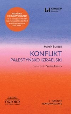 Konflikt palestyńsko-izraelski - Martin Bunton