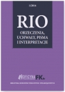 RIO Orzeczenia, uchwały, pisma i interpretacje 1/2016