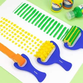 Gąbka do malowania poziome pasy, 70 mm