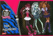 Blok rysunkowy A4 Monster High - <br />