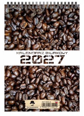 Kalendarz 2027 A5 biurkowy tygodniowy, 1 szt