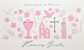 Zaproszenie Komunia ZP-05 (10szt.)