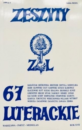 Zeszyty literackie 67 3/1999 - Opracowanie zbiorowe