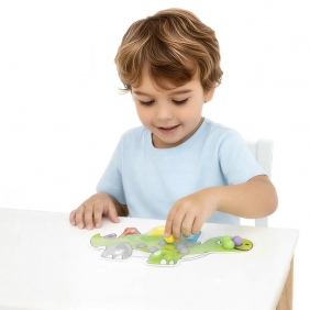 Plansza sensoryczna do nauki liczenia Kidea - Dino