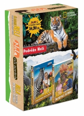 Pakiet: Śladami Neli przez Dżunglę / Nela i wyprawa do serca dżungli - Nela Mała Reporterka