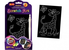 Scratch Art Żyrafa