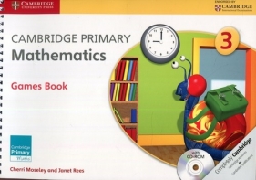 Cambridge Primary Mathematics 3 Games Book + CD - Cherri Moseley, Janet Rees