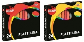 Plastelina 24 kolory MONA