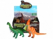Diznozaur gumowy 38cm mix