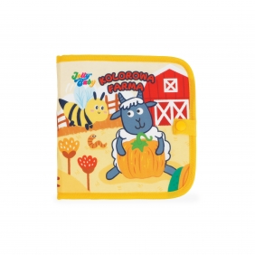 JollyBaby, Kolorowa farma. Książeczka do rysowania (JB 82601)