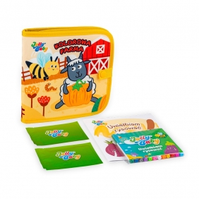 JollyBaby, Kolorowa farma. Książeczka do rysowania (JB 82601)