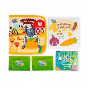 JollyBaby, Kolorowa farma. Książeczka do rysowania (JB 82601)