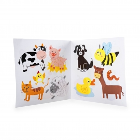 JollyBaby, Kolorowa farma. Książeczka do rysowania (JB 82601)