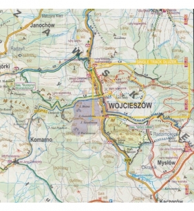 Karkonosze, Góry Izerskie, 1:50 000 - mapa rowerowa - Opracowanie zbiorowe